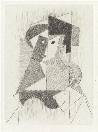 ALBERT GLEIZES Composition Cubiste (Centre Noir).